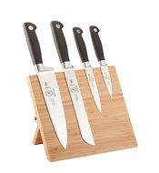 Mercer Culinary 5-Piece Genesis Magnetic Board Set, Rubberwood N2