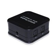 xinpeng SPDIF /TOSLINK Digital Optical Audio 1x3 Digital Optical Audio Splitte Switcher (One Input 3 Outputs) N4