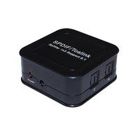 xinpeng SPDIF /TOSLINK Digital Optical Audio 1x3 Digital Optical Audio Splitte Switcher (One Input 3 Outputs) N5
