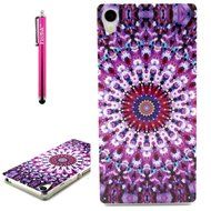 Xperia Z3 Case, Firefish [Shock Absorbent] [Slim Fit] [Anti Slip] Design Clear TPU Gel Silicone Soft Protective... N145