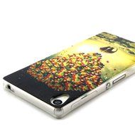 Xperia Z3 Case, Firefish [Shock Absorbent] [Slim Fit] [Anti Slip] Design Clear TPU Gel Silicone Soft Protective... N146
