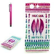 Xperia Z3 Case, Firefish [Shock Absorbent] [Slim Fit] [Anti Slip] Design Clear TPU Gel Silicone Soft Protective... N152