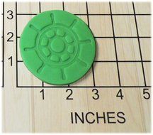 Nautical Captains Ship Wheel Shaped Fondant Cookie Cutter and Stamp #1161 N2