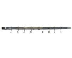 Range Kleen CW6012 Stainless Steel Pot Rack Expanding Bar, Silver
