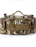 SB@Utility 3P Military Tactical Duffle Waist Bags Molle Assault Bag Shoulder Messenger Mall Combat Military Waist... N2