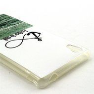 Xperia Z3 Case, Firefish [Shock Absorbent] [Slim Fit] [Anti Slip] Design Clear TPU Gel Silicone Soft Protective... N171