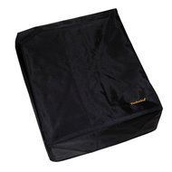 Technics: Mixer Cover - Black / Gold Embroidered