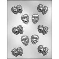 Comedy / Tragedy Mask Mold