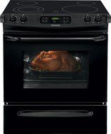 Frigidaire FFES3025PB ADA Compliant 30" Freestanding Slide-In Electric Range in Black