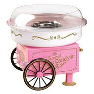 Nostalgia Electrics Vintage Hard and Sugar-Free Candy Cotton Candy Maker, Cotton Candy Machine