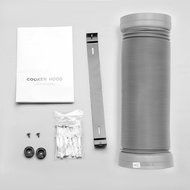 Kissemoji 30" Kitchen Island Vented/ Ductless Stainless Steel Glass Range Hood or Stove Vent with LED Lights