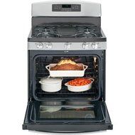 GE JGB750EEFES 30" Slate Gas Sealed Burner Range - Convection