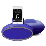 VIBE SOUND VS 599 BLU Oval Stereo Speaker (Blue)