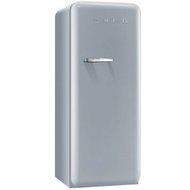 Smeg FAB28USVR1 24" 50s Retro Style Top-Freezer Refrigerator with 9.22 Cu. Ft. Capacity Ice Compartment Interior...