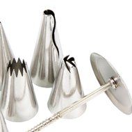 CoZroom 52-Piece Stainless Steel Cake Decorating Tube Set for Cake Decoration with Hinged Storage Box N4