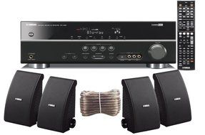 Yamaha 3D-Ready 5.1-Channel 500 Watts Digital Home Theater Audio/Video Receiver With a USB Digital Input and Connecting...