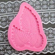 Y&amp;XL&amp;H Leaf Leaves Shaped Fondant Cake Chocolate Silicone Mold Decoration Tools N2