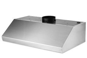Thorkitchen HRH3606U HRH3606 36" Under Cabinet Range Hood with 900 CFM Push Control, Stainless Steel N2