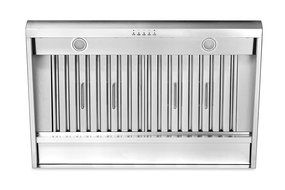 Thorkitchen HRH3606U HRH3606 36" Under Cabinet Range Hood with 900 CFM Push Control, Stainless Steel N3