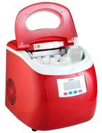 Knox Portable Compact Ice Maker w/LCD Display (Silver) - 2.8-Liter Water Reservoir, 3 Selectable Cube Sizes -... N2