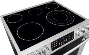 Electrolux EI30EF45QSIQ-Touch 30" Stainless Steel Electric Slide-In Smoothtop Range - Convection