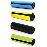 Wireless Bluetooth V3.0 LED Display Speaker with Light Sensitive Touch NFC Support(green) N6