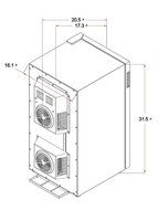 Firebird New Thermoelectric Quiet Operation Wine Cooler Cellar Chiller Refrigerator (28 bottles) N6