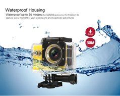 SURMOS Sports Action Car Camera W8 with Wifi 12MP 170 Degree Full HD 1080P D...