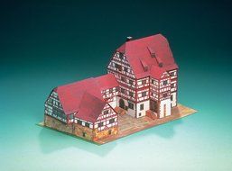 Schreiber-Bogen Card model Sebastian Hornmold House in Bietigheim