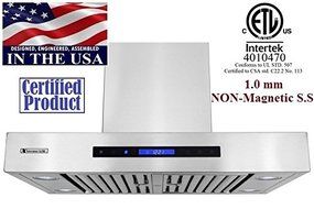 XtremeAir PX06-W30 Wall Mount Range Hood with 900 CFM Easy Clean Swing-able Baffle Filters, 30" N5