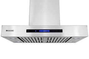 XtremeAir PX06-W30 Wall Mount Range Hood with 900 CFM Easy Clean Swing-able Baffle Filters, 30" N6