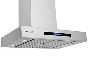 XtremeAir PX06-W30 Wall Mount Range Hood with 900 CFM Easy Clean Swing-able Baffle Filters, 30" N7