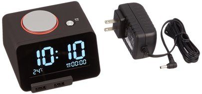 IRISTIME Homtime C1 Alarm Clock Bluetooth Speaker Dual Port USB Charging Station Phone Charger Home Dimmable Alarm... N2