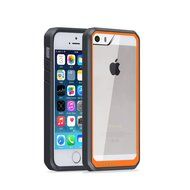 iPhone 6 6S TPU Case,TYoung(TM) 2 in 1 Set Soft TPU Flexible Silicone Frame + Transparent Clear Hard PC Back [... N14