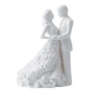 Waterford Modern Love Bride &amp; Groom Cake Topper