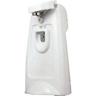 New BRENTWOOD J-29W Can Opener with Built-in Bottle Opener &amp; Knife Sharpener