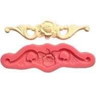 Y&amp;XL&amp;H Rose Flower Bud Lace Cake Border Fondant Cake Molds Soap Chocolate Mould For The Kitchen Baking Sugar Candy