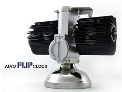 Econoled(TM) Retro Flip Down Clock - Internal Gear Operated N3