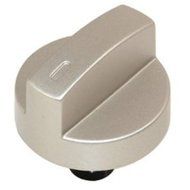 Beko BA51NESP Oven Cooker Hob Control Knob Switch (Silver) N2