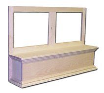 Mantel Style Hood Front, 36 x 24, Maple - by Castlewood