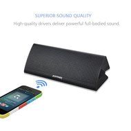 ECHTPower(TM) Aluminum Outdoor Bluetooth 4.0 Speaker, Powerful 10W 2200mAh Stereo Speakers with Enhanced Bass,... N7
