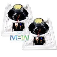 PBX (PowerBass) Home Audio SC-8.0W 8" SC-Series Sound Contractor 2-Way In-Wall Speakers