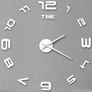 MuLuo Creative Numbers Wall Clock DIY Acrylic Mirror Wall Stickers Watches For Living room gold N5