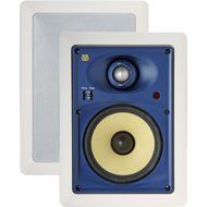 M&amp;S SYSTEMS WG150W 8- Inch WAVEGUIDE SERIES IN-WALL SPEAKERS
