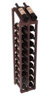Wine Racks America Ponderosa Pine 2 Column 10 Row Display Top Kit. 13 Stains to Choose From! N3