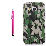 J7 Case, Firefish Colorful Pattern TPU Durable Soft TPU Back [Soft-Flex] [Shock Absorption Technology] Case for... N4