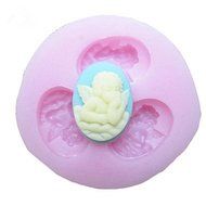 Y&amp;XL&amp;H DIY Three Holes Angle Silicone Mold Fondant Molds Sugar Craft Tools Resin flowers Mould Molds For Cakes