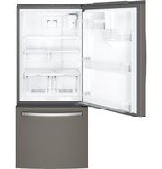 GE Slate Bottom Freezer Refrigerator