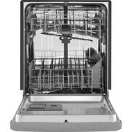 24" 50 dBA Control Dishwasher with 4-Blade Finish: Monochromatic Stainless Steel N4