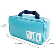 My Toiletries Bag Mini | Excellent Travel Case/Organizer With Interior Side Pockets | Premium Waterproof Polyester... N4